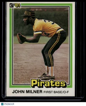 1981 Donruss John Milner #377