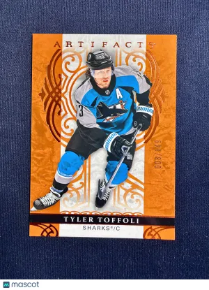 2026-27 Upper Deck Artifacts Tyler Toffoli #99 Orange /149