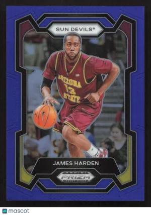 2024 Panini Prizm Draft Picks James Harden #41 Prizms Blue SN