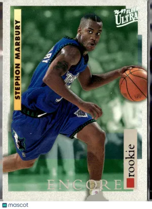 1997 Fleer Ultra Encore Stephon Marbury #272 ROOKIE CARD