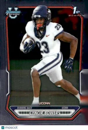 2026 Bowman #BCP-191 Cyncir Bowers Chrome Prospects UCONN RC 1ST BOWMAN