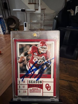 2017 Panini Contenders Draft Picks #3 Adrian Peterson
