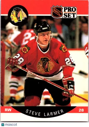 1990 Pro Set Steve Larmer #53