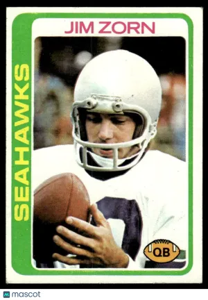 1978 Football Jim Zorn #383