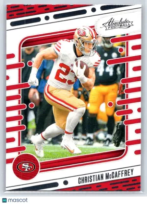 2024 Panini Absolute 91 Christian McCaffrey San Francisco 49ers