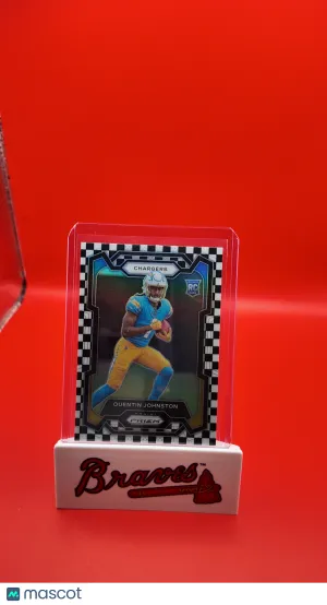 2023 Panini Prizm Quentin Johnston #353 Checkerboard Mint Rookie RC