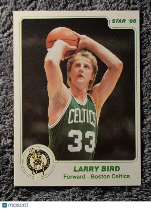 1985 Star #95 Larry Bird White