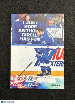 2026-27 Upper Deck Series 1 Anthony Cirelli #C-33 UD Canvas