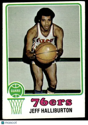 1973 Basketball Jeff Halliburton #163