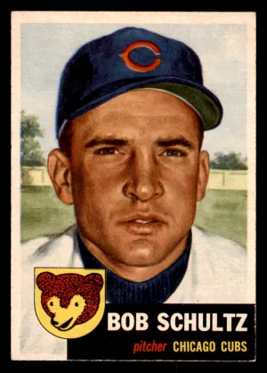 1953 Topps Bob Schultz #144