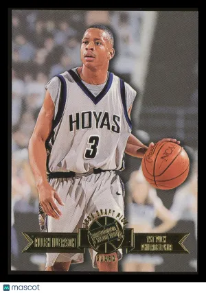 Allen Iverson 1996 Press Pass #1 Gold HOF Georgetown Hoyas
