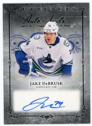 2026-27 Artifacts Jake Debrusk Auto Facts