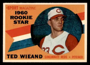 1960 Topps Ted Wieand #146 Rookie
