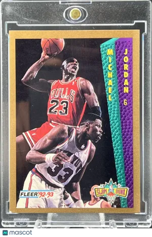 1992 Fleer Michael Jordan Patrick Ewing Chicago Bulls