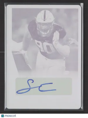 2017 Leaf Ultimate Draft Football Solomon Thomas #UBA-ST1 Magenta Printing Plate 1/1 Auto