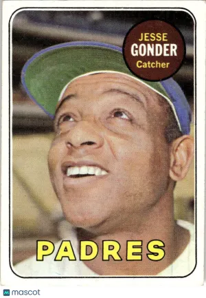 1969 Baseball Card Jesse Gonder #617