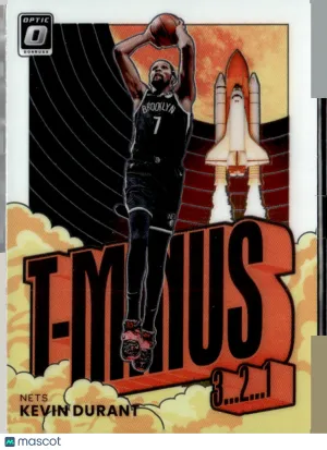 2022 Panini Donruss Optic T-Minus 3...2...1 Kevin Durant #6