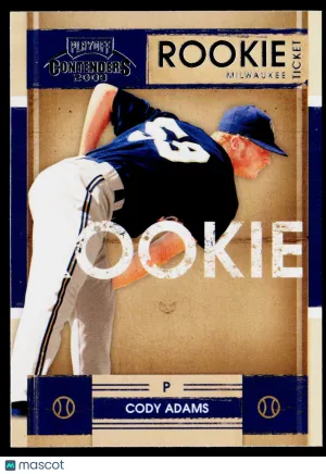 2008 Playoff Contenders Cody Adams #14