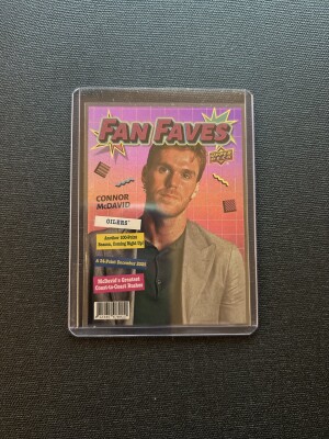 2026-27 Upper Deck Series 1 Connor McDavid Fan Faves #FF-9 Edmonton Oilers