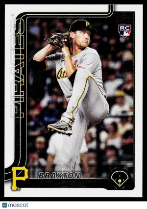 2025 Topps Update Series Braxton Ashcraft #US32 RC