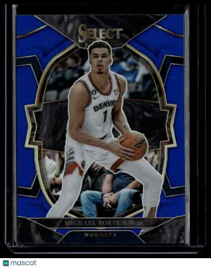 2023 Panini Select Michael Porter Jr. #14 Blue