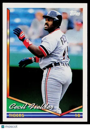 1994 Topps Cecil Fielder #190