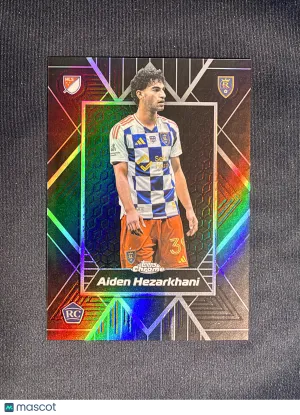2026 Topps Chrome MLS Aiden Hezarkhani #SE-2 Shadow Etch SSP RC