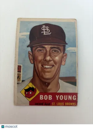 1953 Topps Bob Young #160 Lower grade