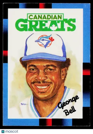 1988 Leaf Canadian Greats George Bell #213