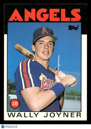 1986 Topps Traded Wally Joyner #51T