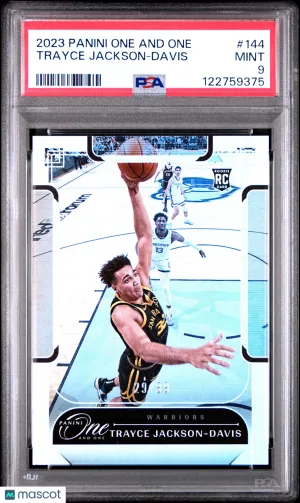 2023 Panini One And One Trayce Jackson-Davis PSA 9