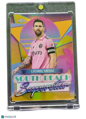 2024 Topps Chrome South Beach Superstar Lionel Messi #SB-6 35/60