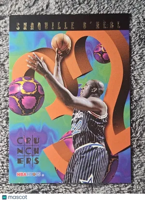1995 SkyBox Hoops Crunchers #2 Shaquille O'Neal