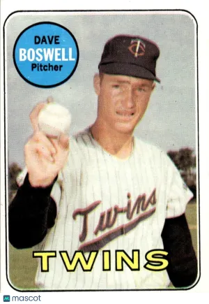 1969 Baseball Card Dave Boswell #459