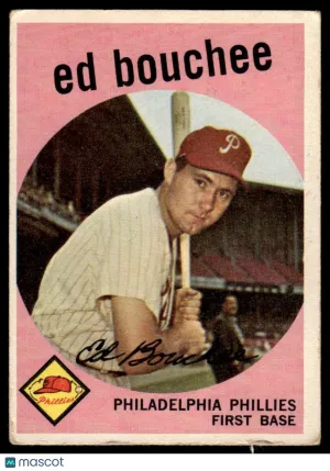 1959 Baseball Card Ed Bouchee #39