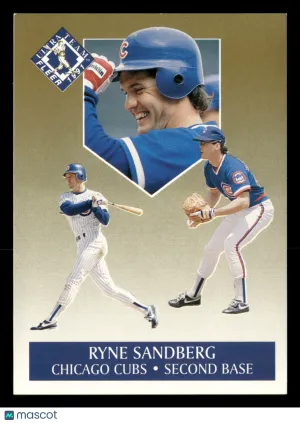 1991 Fleer Ultra Team Ryne Sandberg #10 OF 10
