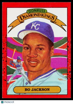 1989 Donruss Diamond Kings Bo Jackson #1