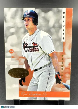 1996 Leaf Signature Series Cal Ripken #15 Press Proof Gold Parallel/Variety Base Set