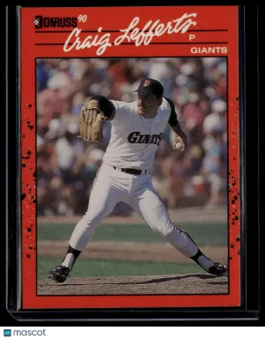 1989 Donruss Craig Lefferts #376