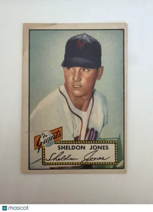 1952 Topps Sheldon Jones #130 NO Creasing