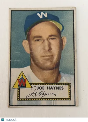 1952 Topps Joe Haynes #145 Low Grade