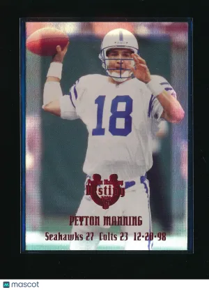 2000 Collector's Edge Peyton Manning Destiny Peyton Manning #PM15 Holofoil
