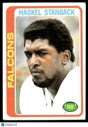 1978 Football Haskel Stanback #123