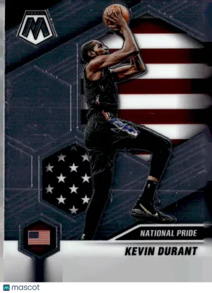 2021 Panini Mosaic Basketball Kevin Durant #248 National Pride