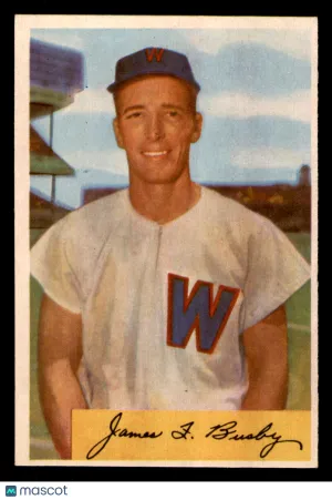1954 Bowman Jim Busby #8