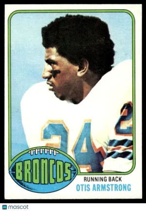 1976 Football Card Otis Armstrong #123