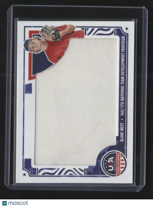 Blane Metz 2024 Panini USA Baseball Stars & Stripes #JM-MET-Jersey 12/49