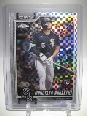 2026 Chrome Baseball Munetaka Murakami X Fractor RC White Sox Topps Munetaka Murakami #274