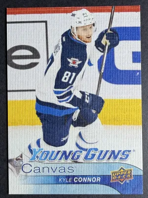 Kyle Connor 2016-17 Upper Deck Series 2 Young Guns Canvas #C216
