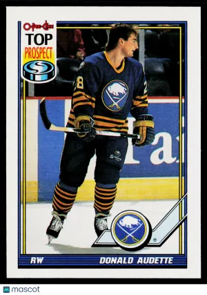 1991 O-Pee-Chee Donald Audette #273